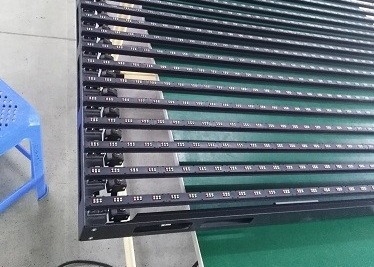 96W DIP346 6000CD/M2 Waterproof SMD LED Signs P31.25 Transparent