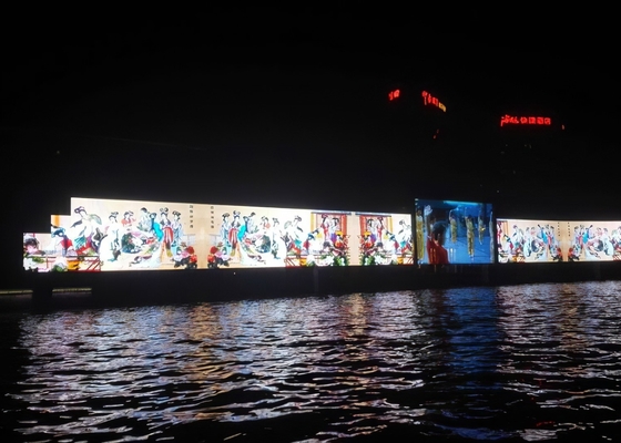 Ultra-Thin See-Through Transparent LED Display Full Color Video Glass Screen Outdoor Advertising Screen