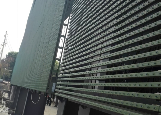 Ultra-Thin See-Through Transparent LED Display Full Color Video Glass Screen Outdoor Advertising Screen